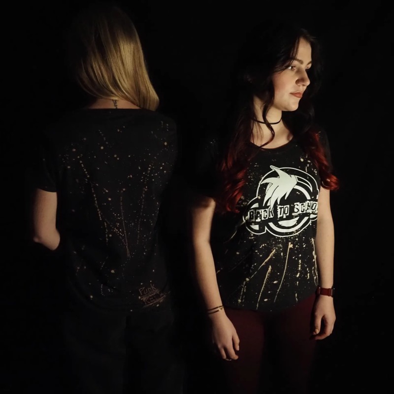 Bleached Shirt Women