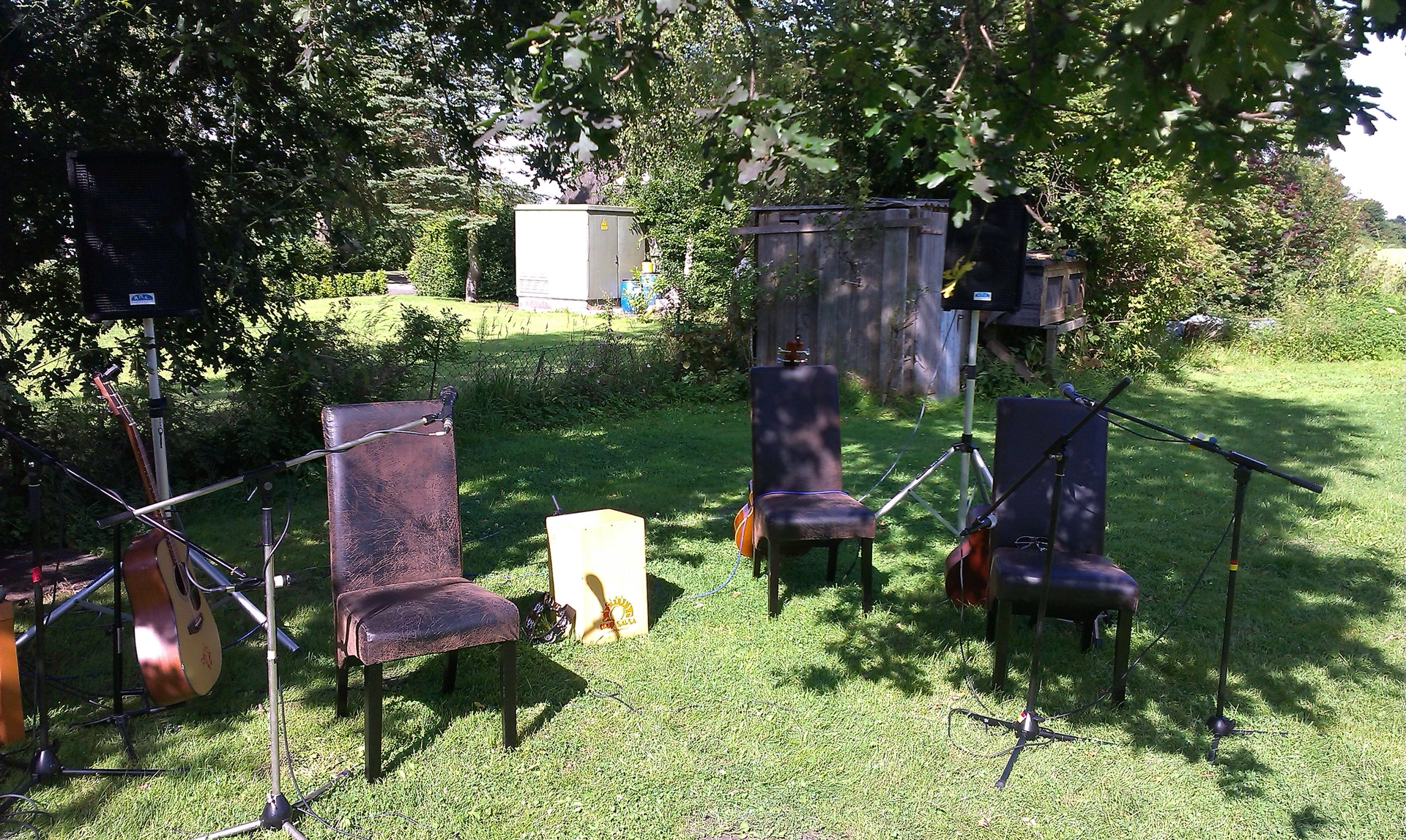 Back to School - Gartenparty bei Benny Marne