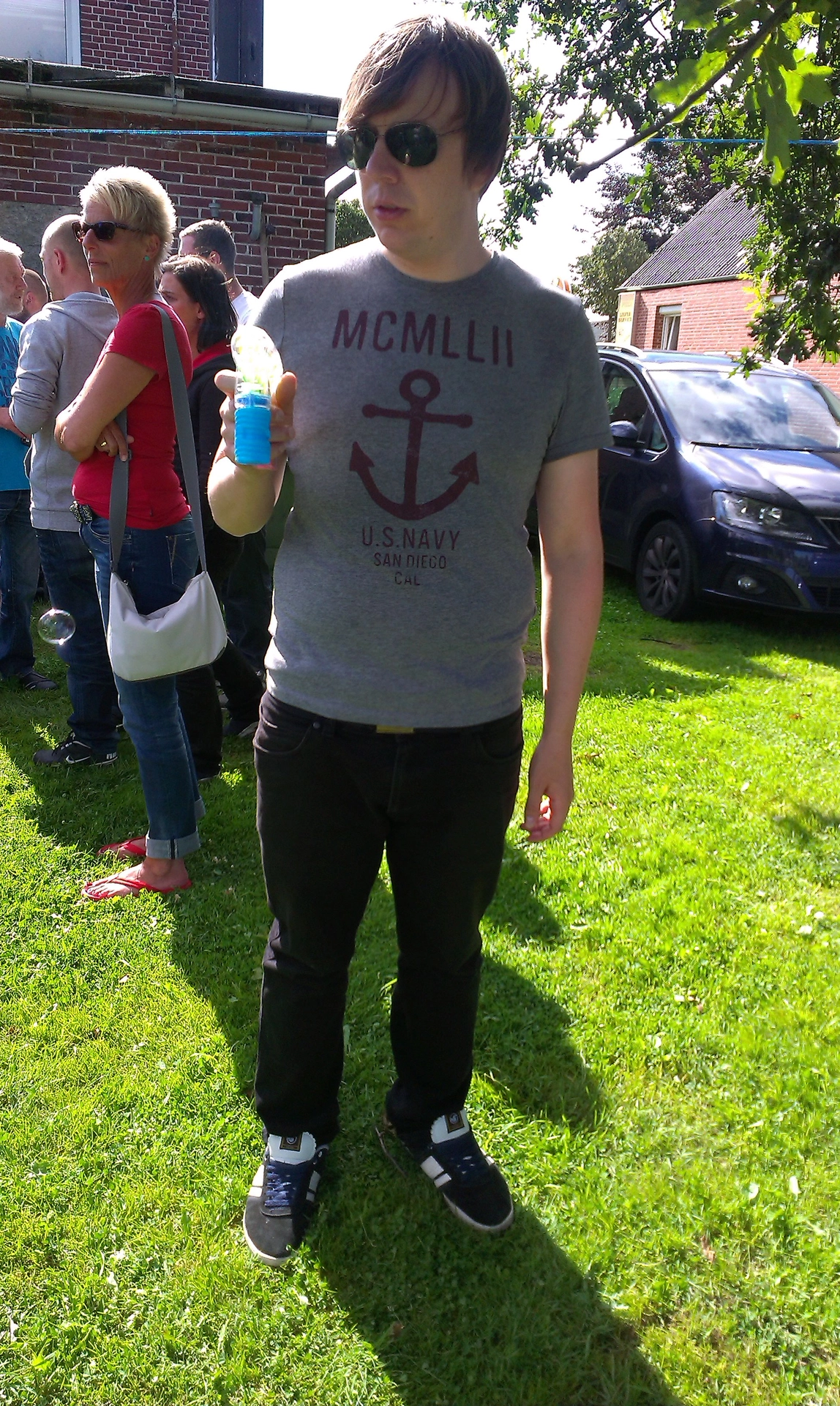 Back to School - Gartenparty bei Benny Marne